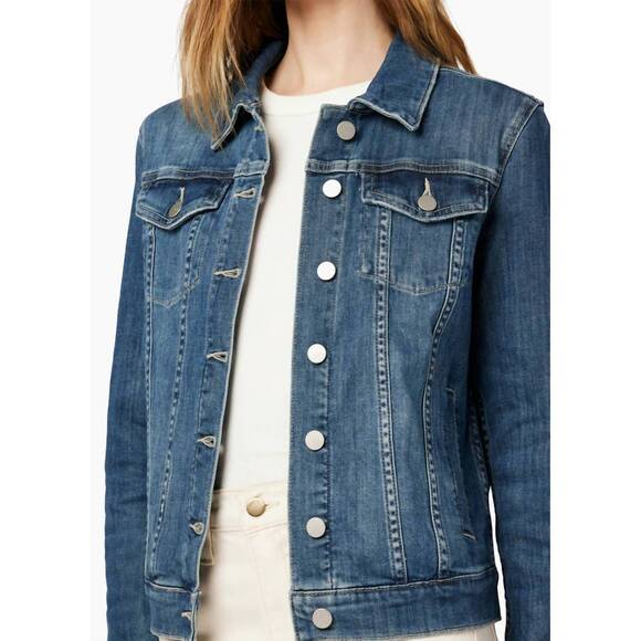 NEW JOE'S JEANS relaxed denim jacket in dolores